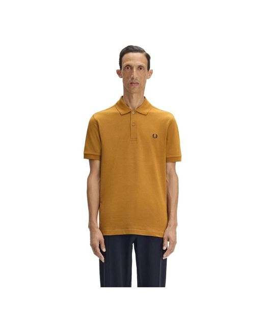Fred Perry Brown Polo Shirts for men