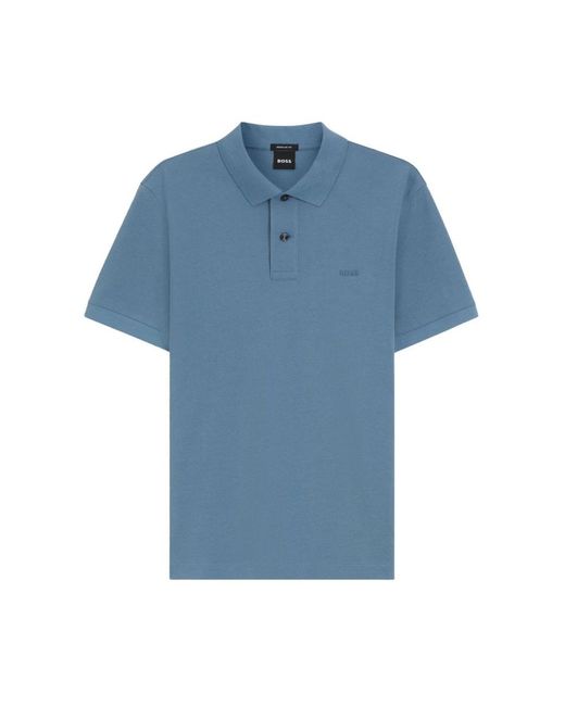HUGO Blue Polo Shirts for men
