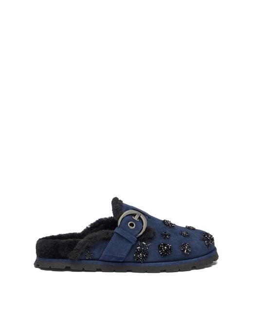 Mules di Stuart Weitzman in Blue