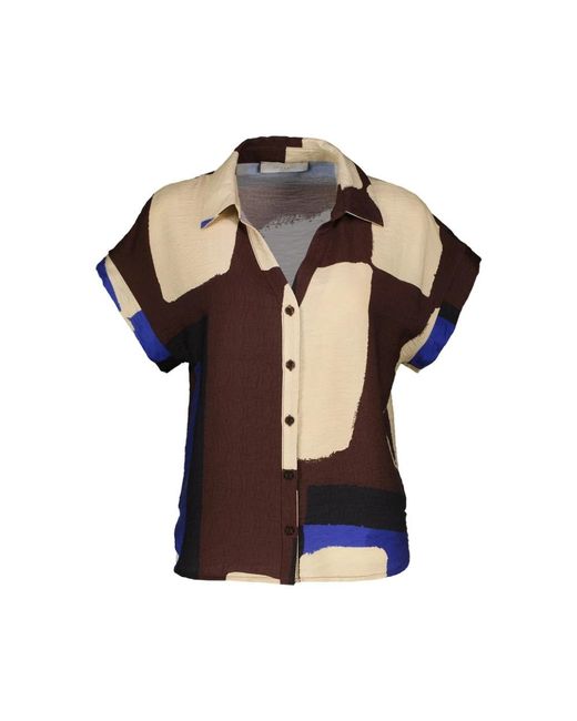 Amélie & Amélie Black Luna Braune Bluse
