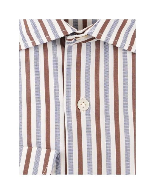 Borriello White Casual Shirts for men