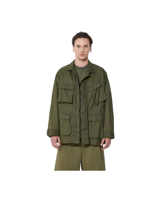 Engineered Garments Light Jassen in het Green voor heren