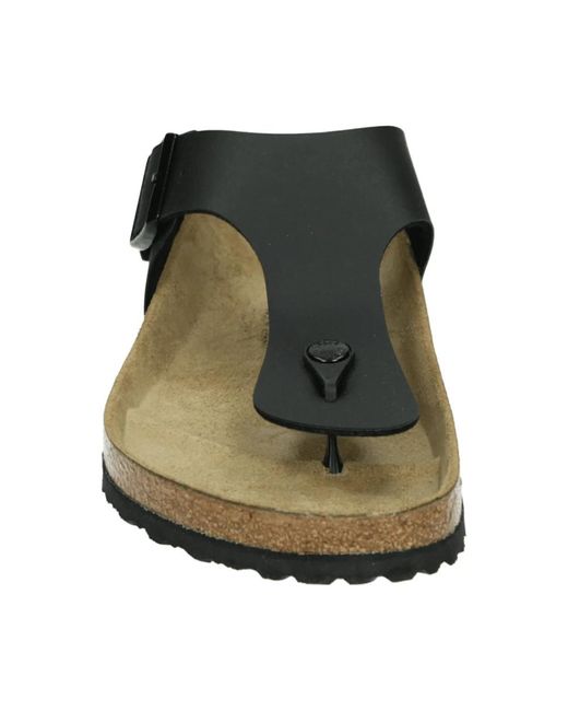 Birkenstock Brown Flip Flops for men