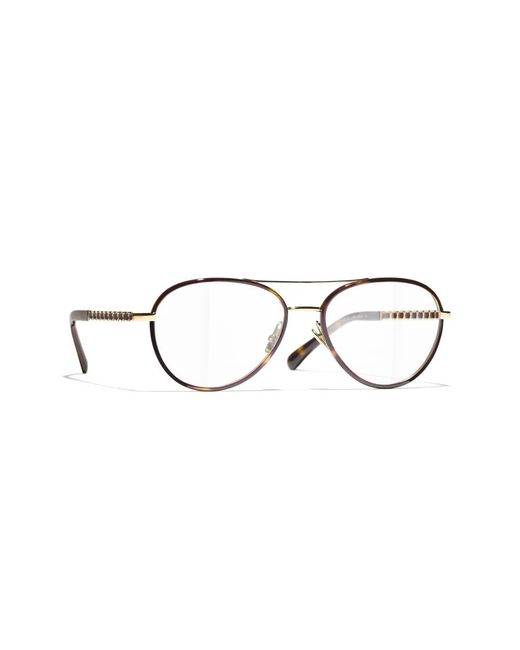 Chanel Metallic Glasses