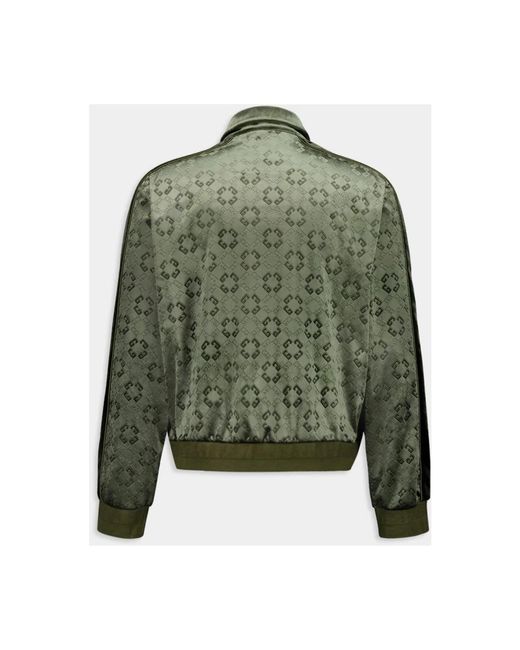 Givenchy Jassen ,Groen ,Polyester Monogram 72 Tracksuit Jacket in het Green voor heren