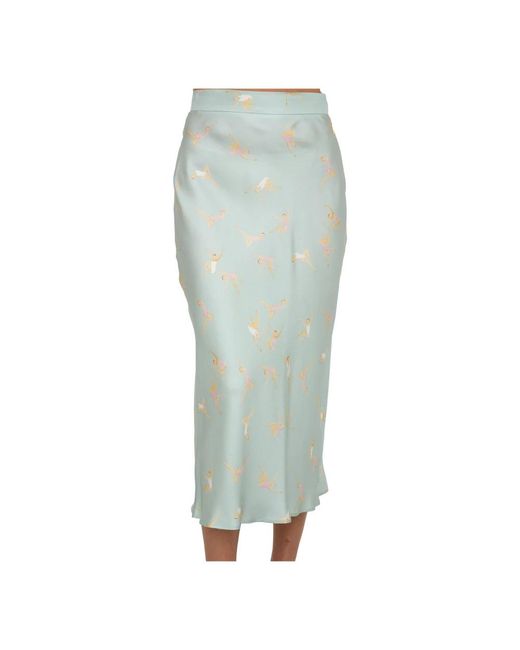 Max Mara Green Midi Skirts