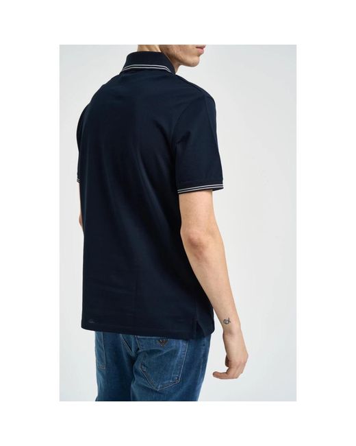Emporio Armani Blue Polo Shirts for men