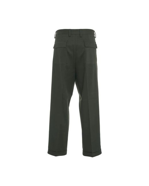 Paolo Pecora Gray Chinos for men