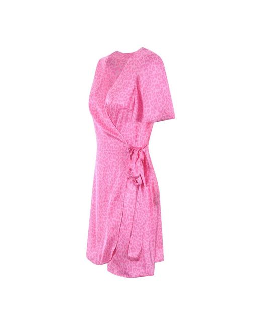 Mc2 Saint Barth Wrap Dresses in het Pink