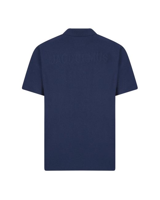 Jacquemus Blue Polo Shirts for men