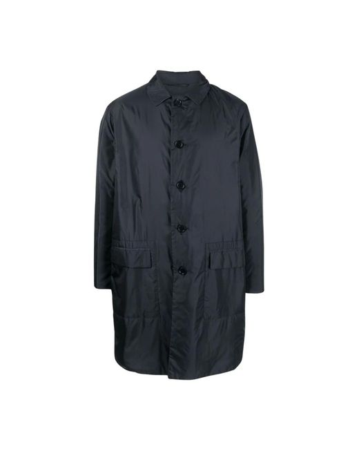 Aspesi Blue Single-Breasted Coats for men