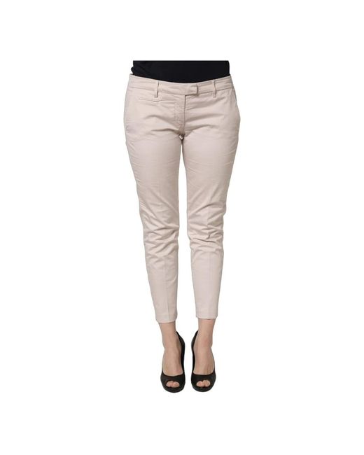 Versace Jeans Couture Gray Cropped Trousers