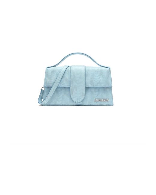 Jacquemus Blue Blaue Schultertasche Le Grand Bambino