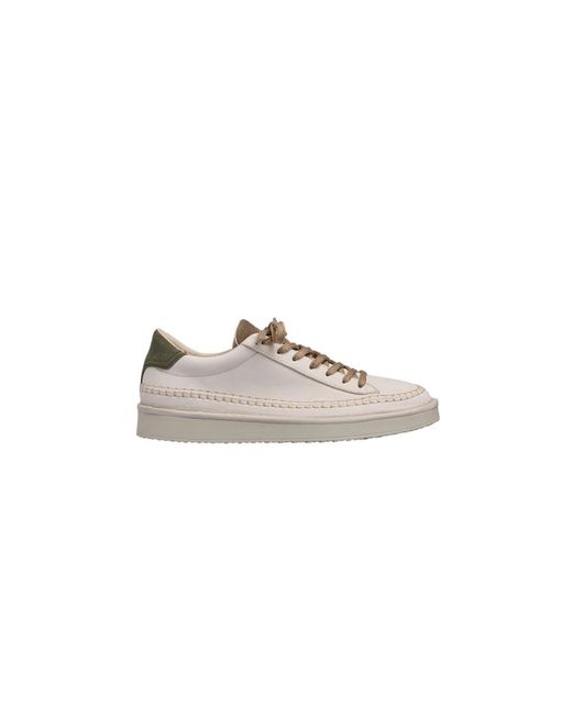 Pànchic White Schnür-Sneakers
