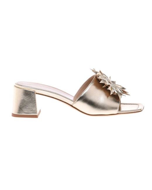 Baldinini Metallic Clogs