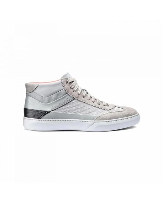 Santoni Gray Sneakers