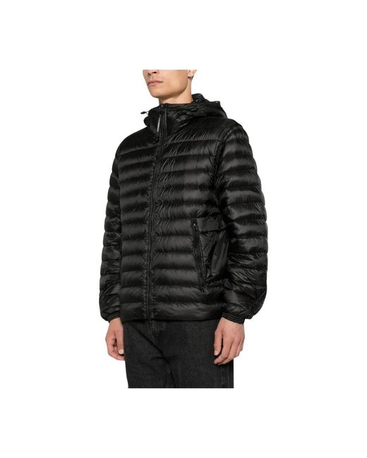 C P Company Black Down Jackets for men