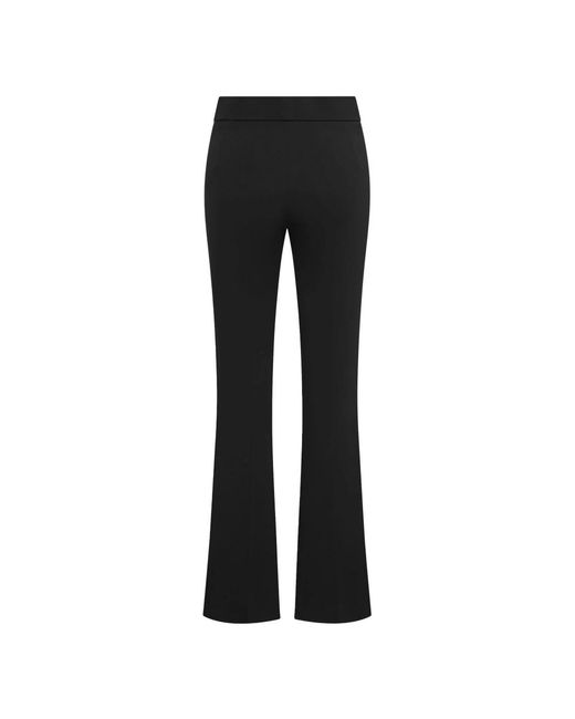 Seductive Bordeaux Pull-On Jersey Broek in het Black