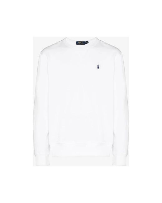 Ralph Lauren Weißer sweatshirt casual stil männer in White für Herren