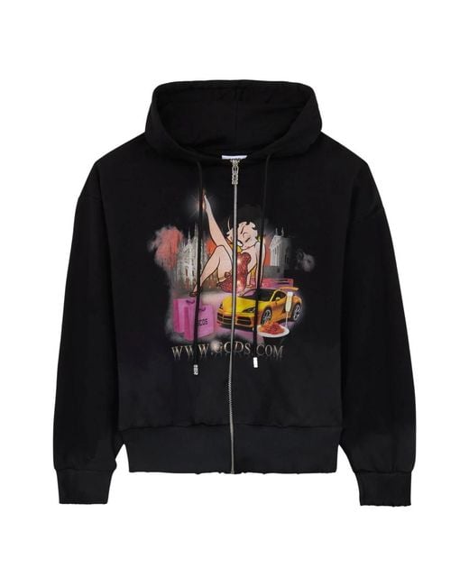 Gcds Black Zip-Throughs for men