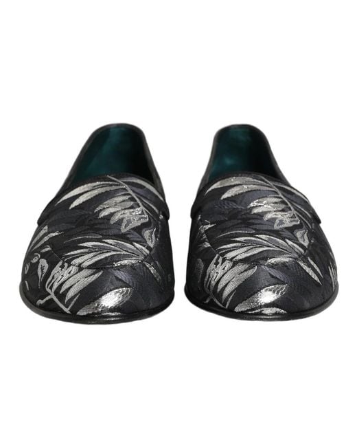Dolce & Gabbana Black Loafers for men
