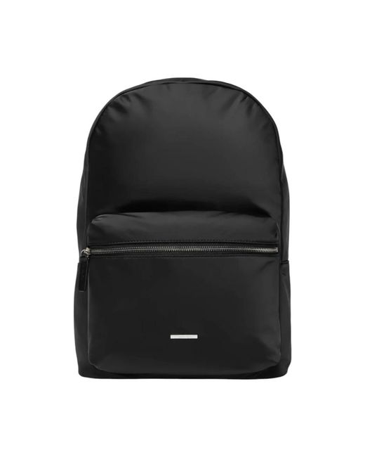 Calvin Klein Schwarzer Reißverschluss-Rucksack Mit Mehreren Taschen in Black für Herren