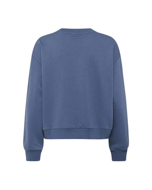 Sweatshirts Kaffe en coloris Blue