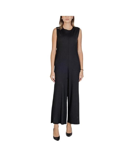 Sandro Ferrone Black Jumpsuits