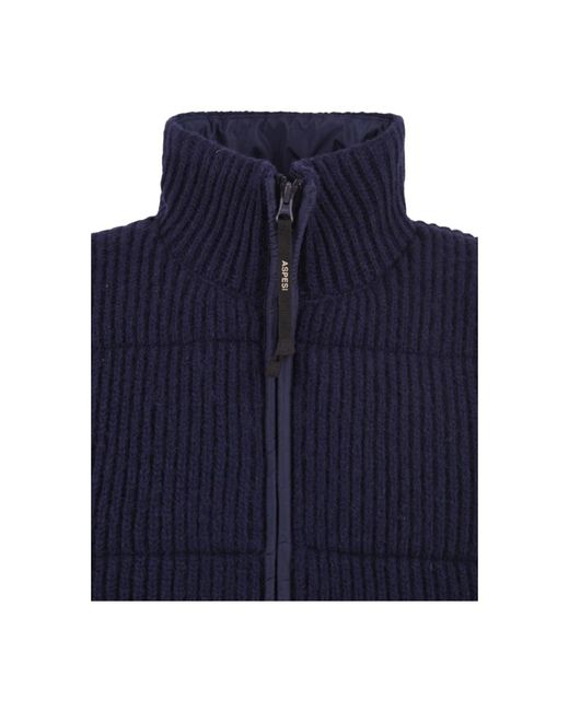 Aspesi Blue Waistcoats for men