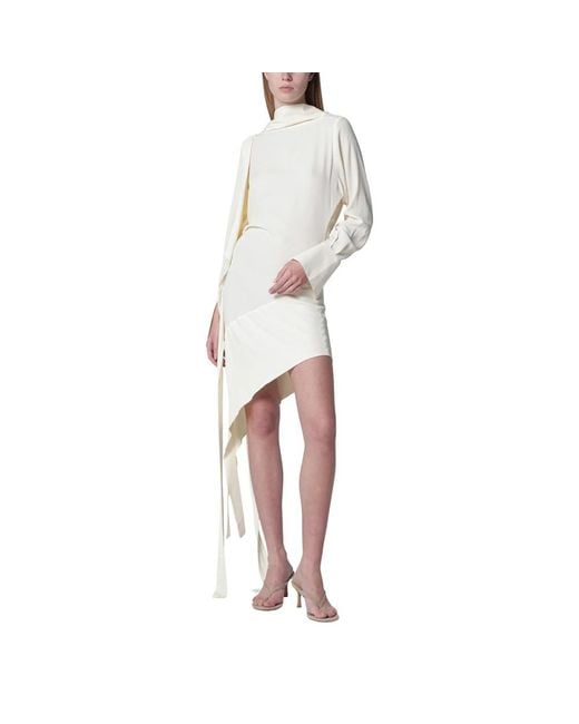 Francesco Murano White Party Dresses