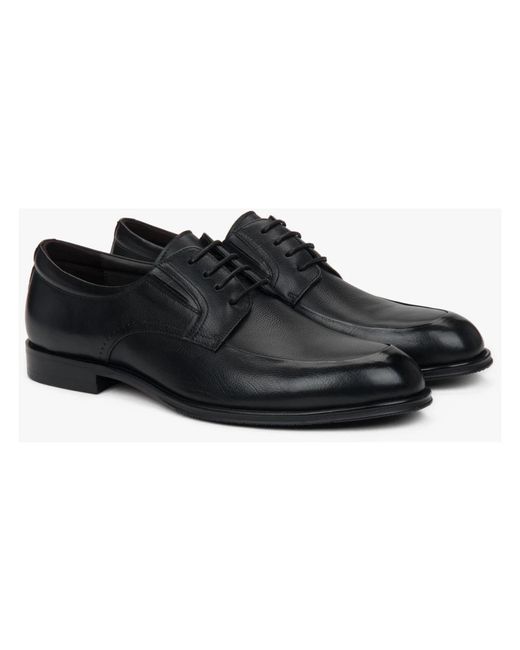 ESTRO Black Business Shoes for men