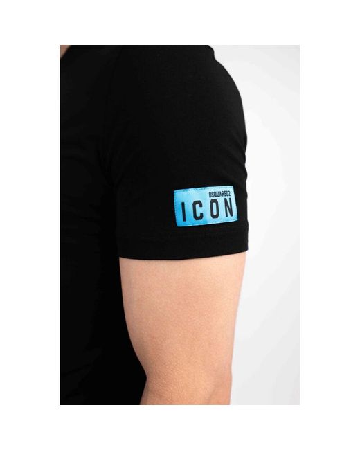 DSquared² Icon unterwäsche t-shirt schwarz/blau in Blue für Herren