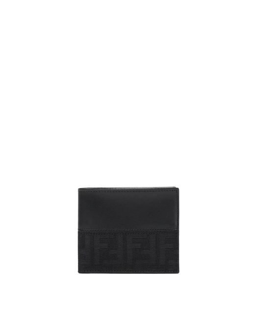Fendi H26 Geldbörse in Black für Herren