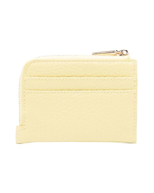 Liu Jo Metallic Kartenhalter Mit Reißverschluss