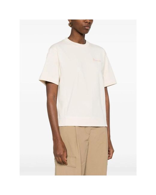 Moncler T-Shirts in het White