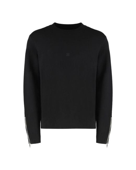 Givenchy Black Round-Neck Knitwear for men