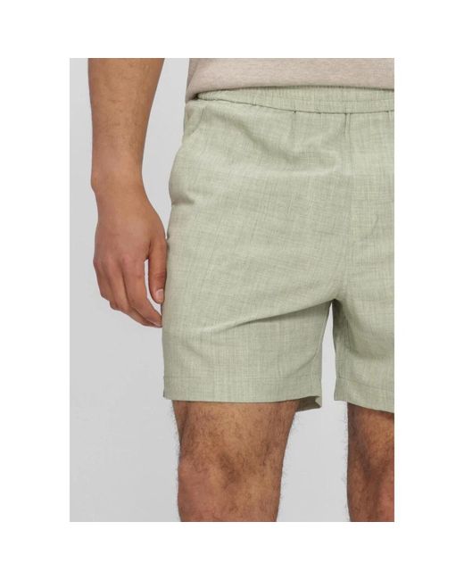 Plain Turipl Shorts in het Natural voor heren