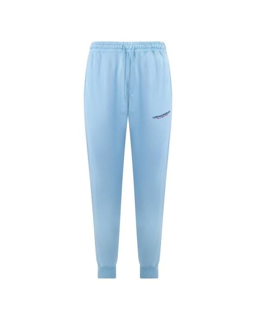 DIESEL Blue Sweatpants for men