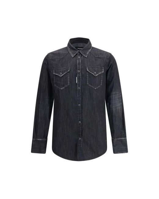 DSquared² Denim Shirts in het Blue voor heren