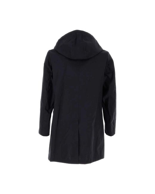 Rain Jackets Mackintosh de hombre de color Black
