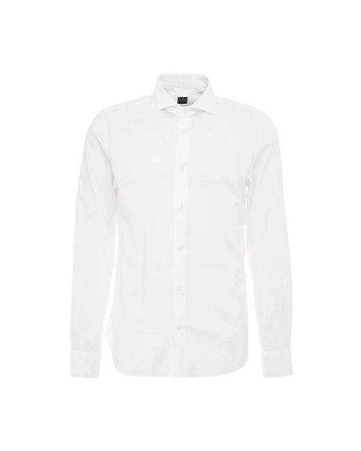 Chemises Fedeli pour homme en coloris White
