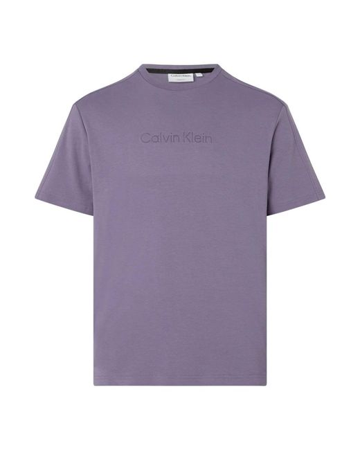 Calvin Klein Purple T-Shirts for men