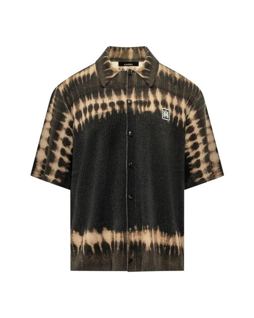 Amiri Black Short Sleeve Shirts for men