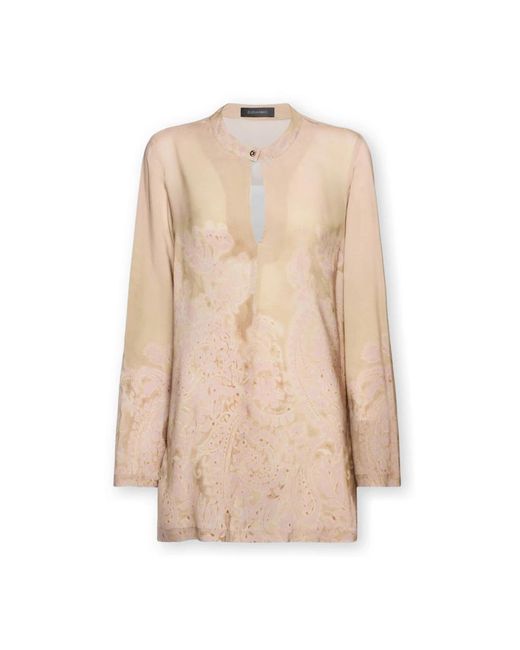 Blouses Elena Miro en coloris Natural