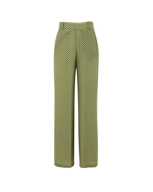 Attic And Barn Green Wide Trousers