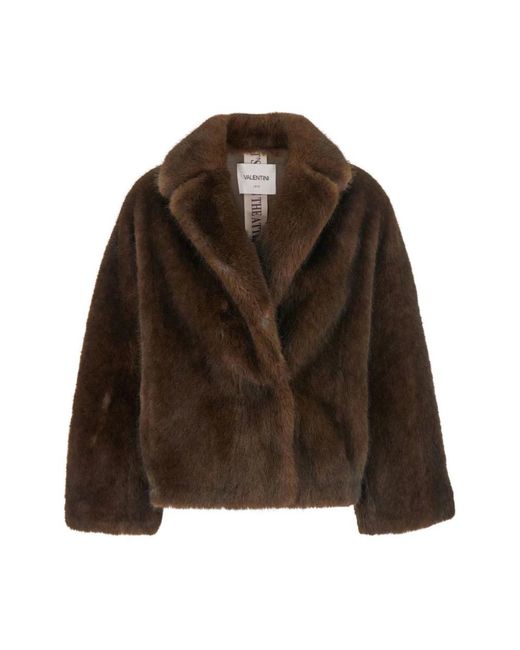 VALENTINI 1972 Eco Zibellino Jacket in het Brown