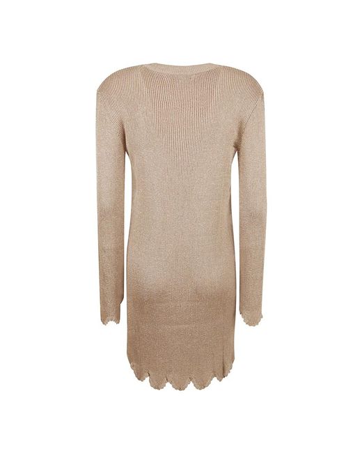 Chloé Knitted Dresses in het Natural
