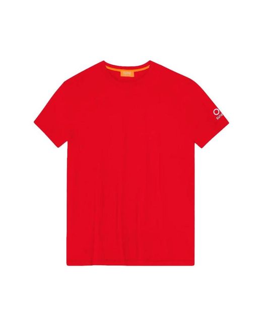 T-Shirts Suns de hombre de color Red