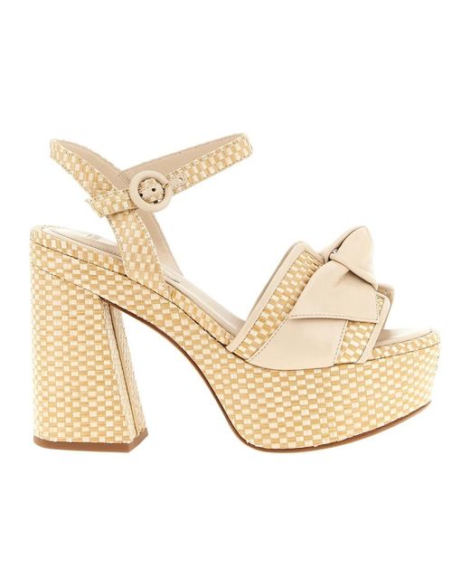 Alexandre Birman Metallic High Heel Sandals