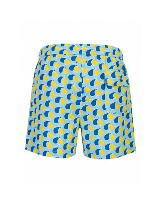 Beachwear Kiton de hombre de color Blue